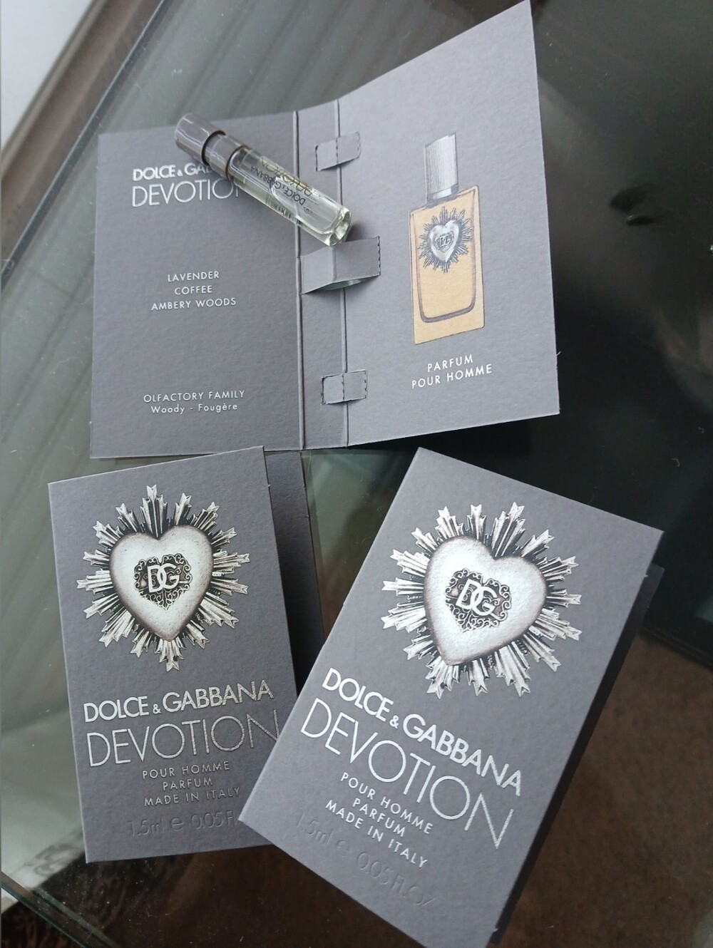 Devotion Pout Homme 1.5 Ml x 3
